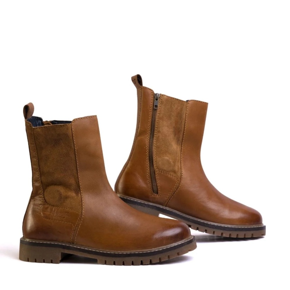 trip leather chelsea boots